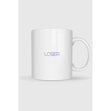 Bahriyeli Collection  Lover - Loser Tasarımlı Kupa Bardak