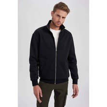 STANDART A5276AX/BK81 Defacto Erkek Hırka Black