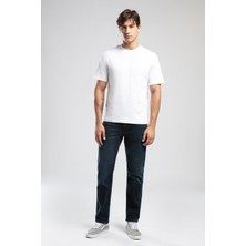 Lee Cooper Harry Erkek Straıght Normal Kesim Normal Bel Düz Paça Jean Pantolon Mavi