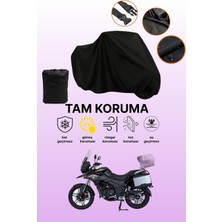 Dokaca Siyah Mondial Rx3-S Evo Uyumlu Motor Branda, Koruyucu Örtü, Motosiklet Brandası