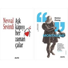 Alfa Yayınları Aşk Kapıyı Her Zaman Çalar + Montaigne