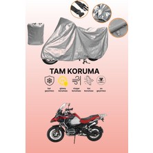 Dokaca Gri Bmw R 1200 Gs Adventure Uyumlu Motosiklet Brandası, Koruyucu Örtü, Motor Branda