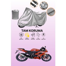 Dokaca Gri Bumoto/jinling Calibre 250CC Uyumlu Motosiklet Brandası, Koruyucu Örtü, Motor Branda