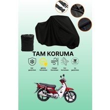 Dokaca Siyah Kanuni Trodon Xs 50 Uyumlu Motor Branda, Koruyucu Örtü, Motosiklet Brandası