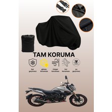 Dokaca Siyah Falcon Sharp 170 Uyumlu Motor Branda, Koruyucu Örtü, Motosiklet Brandası