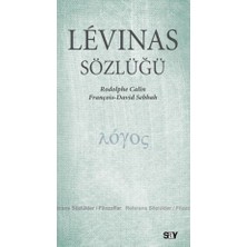 Say Yayınları Levinas Sözlüğü