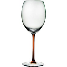 Paşabahçe El Imalatı Kristal Kahverengi Dekorlu Şarap Kadehi 1 Adet 31750