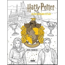 Harry Potter Filmlerinden Resmi Boyama Kitabı – Hufflepuff Özel Baskısı