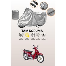 Dokaca Gri Kanuni Cup 100 S Uyumlu Motosiklet Brandası, Koruyucu Örtü, Motor Branda