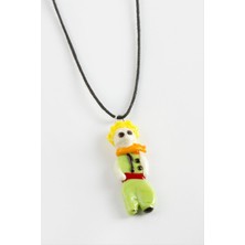 Gümüş Takıcım Prens Cam Kolye