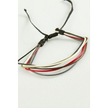 Gümüş Takıcım 6'lı Renkli Ip Bileklik