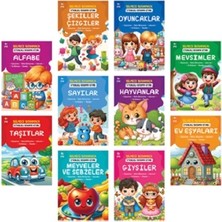 Bıcırık Yayınları Bilmece Boyamaca (10 Kitap Takım)