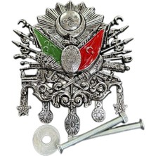 Osmanlı Tuğrası Metal Arma Vidalı