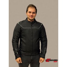 Venom Motosiklet Ceketi Raptor Hörgüçlü Siyah