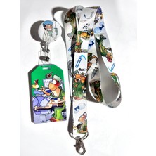 Hediyebum Ameliyathane Askısı Yoyo ve Bay Dik Kartlık Set