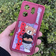 CepStok Infinix Zero 30 4g Kılıf Ayıcıklı Darbe Önleyici Silikon Kapak