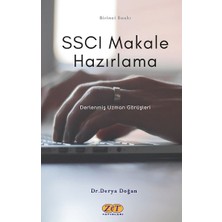 Zet Yayınları Sscı Makale Hazırlama