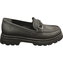 Ventes 581834Z Yumuşak Iç Pedli 3 cm Topuk Boyu Günlük Kadın Loafer Ayakkabı
