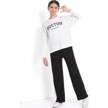 Giyinse Boston Kız Çocuk Eşofman Takımı Siyah