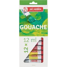 Yenibağ Art Creation Royal Talens 9021612M Guaj Boya Artcreation, 12 Ml, 12'li Set