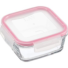 Fresco Orta Boy Tek Parça Cam Saklama Kabı, 720 cc