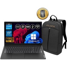 Lenovo V15 G4 Iru I5-13420H 8gb 512GB SSD W11PRO 15.6" Notebook 83A100NSTX ATL84 + Çanta & Mouse
