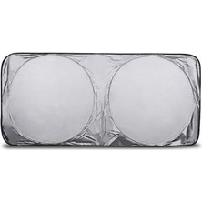 142X67 cm Araç Ön Cam Güneşlik Araç Ön Cam Koruyucu Araç Perdesi Araç Güneşlik Koruyucu Branda