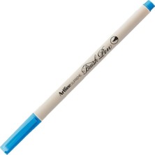 Artline Supreme Brush Uçlu Kalem Fosforlu Mavi Epfs-F