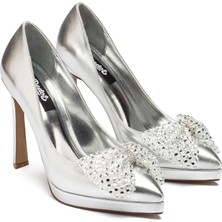 Dedos Kadın Taşlı Fiyonklu Platform Ayakkabı 6030