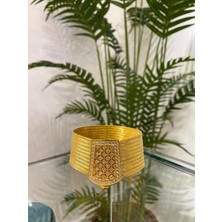 Kadın Gümüş 11 Sıra Trabzon Hasır Prenses Toka Bileklik