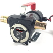 Misda Store Style 12V Kendinden Emişli Elektrikli Taşınabilir Yakıt Sıvı Yağ Aktarma Mazot Pompası Paslanmaz Gövdeli