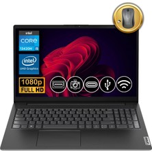 Lenovo V15 G4 Iru I5-13420H 8gb 1tb SSD Freedos 15.6" Notebook 83A100NSTX ATL25 + Mouse Hediye