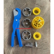 Dmr Pprc Boru Makası Pprc Diş Açma Seti Plastik Boru Diş Açma Tamir Seti