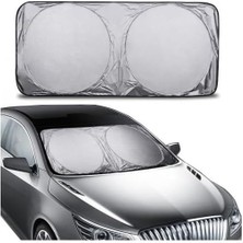 Misda Store Ön Cam Güneşlik Katlanabilir Araba Cam Güneşliği Otomobil Güneşlikleri Araç Gölgelik Araç Içi Güneşlik Özel Çantasında