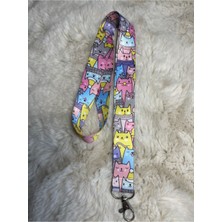 Hediyebum Kedicekler Renkli Boyun Askısı