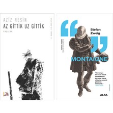 Alfa Yayınları Az Gittik Uz Gittik + Montaigne
