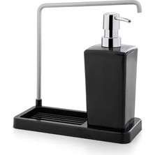 Luna Mutfak Sıvı Sabunluk, Siyah