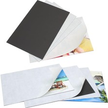 Misda Store 4 Adet Kendinden Yapışkanlı Fotoğraf Magnet Mıknatıs, 21X30 cm (A4 Ebat) Levha Foto Magnet