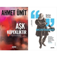 Alfa Yayınları Aşk Köpekliktir + Montaigne
