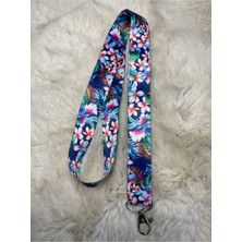 Hediyebum Doğa Çiçek Desen Boyun Askısı