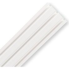 3 Raylı Korniş Perde Rayı Kaliteli Sağlam Ambalaj (280 Cm)