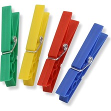 Adet Plastik Iz Bırakmayan Çamaşır Mandalı, Ekstra Dayanıklı