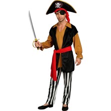 Kostüm Sarayı Korsan Jack Sparrow Kostümü Yetişkin
