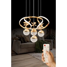 Luna Lighting Yakamoz Model Şık Tarz Modern Salon Yemek Yatak Odası Mutfak 3 Renk Ledli Avize