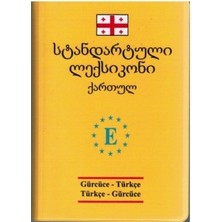 Engin Yayınevi Gürcüce Standart Sözlük - Gürcüce Türkçe Türkçe Gürcüce