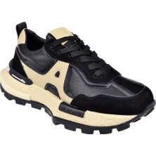 Guja Erkek Spor Ayakkabı Sneaker GJ-25K507   Siyah