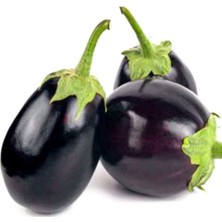 Tohumcumm 200 Adet Tohum Dolmalık Bostan Patlıcanı Tohumu Patlıcan Tohum  Tohum Yerli Sürpriz