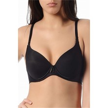 Yeni İnci Kadın Siyah Desteksiz Sütyen 6809