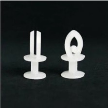 Tohumcumm Geçmeli Perde Ruleti Perde Halkası Perde Düğmesi 100 Adet Perde Rulet