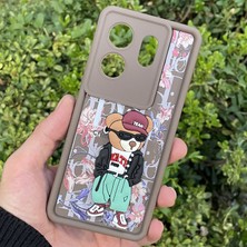 CepStok Infinix Zero 30 4g Kılıf Ayıcıklı Darbe Önleyici Silikon Kapak
